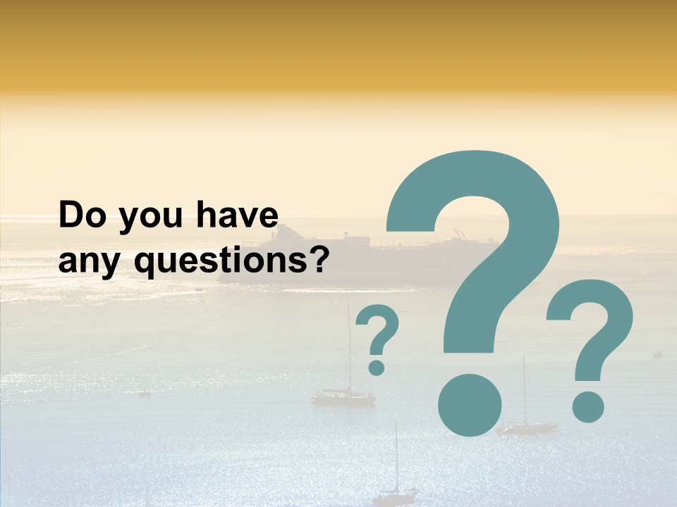 Sunrise Horizon Getaway PowerPoint Template