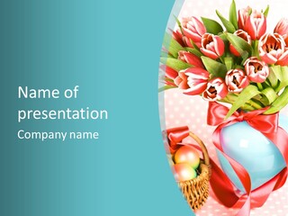 Bow Fresh Celebration PowerPoint Template