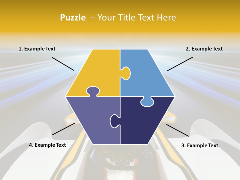 Bolide Fire Ball Stripped PowerPoint Template