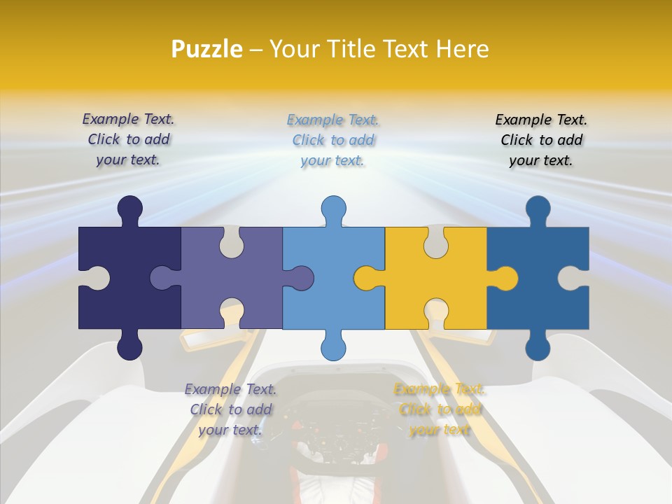 Bolide Fire Ball Stripped PowerPoint Template