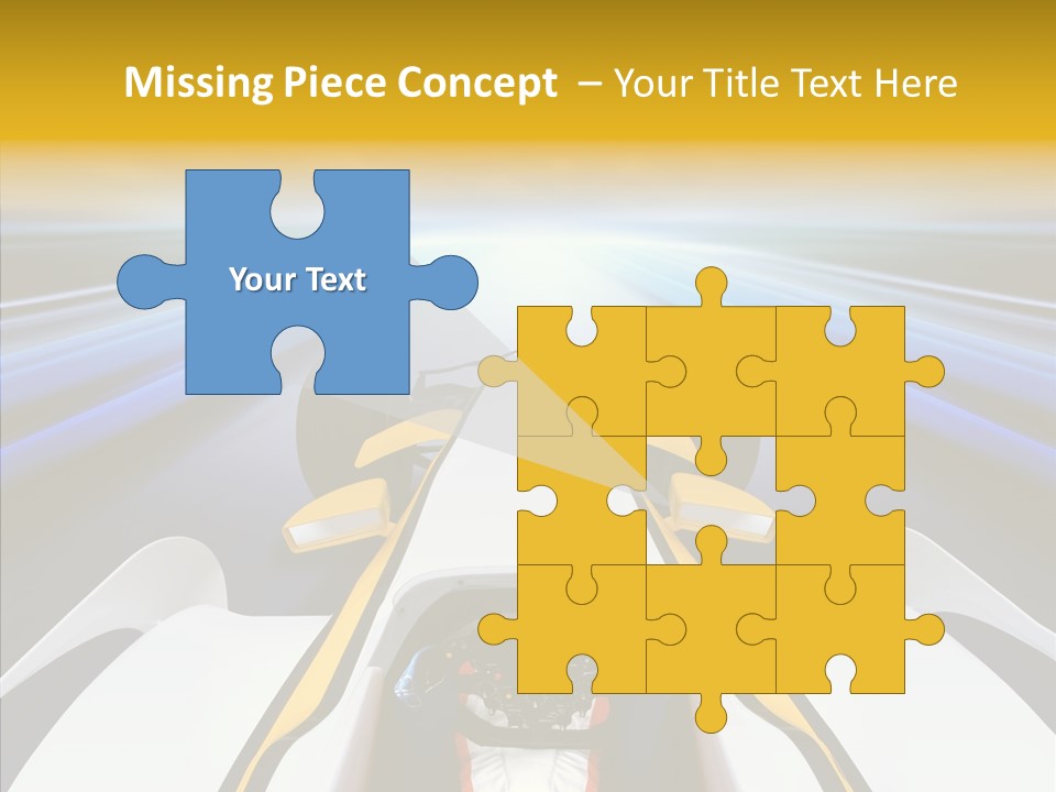 Bolide Fire Ball Stripped PowerPoint Template