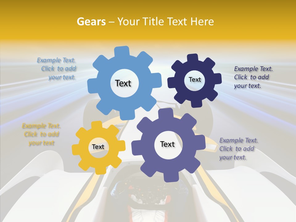 Bolide Fire Ball Stripped PowerPoint Template