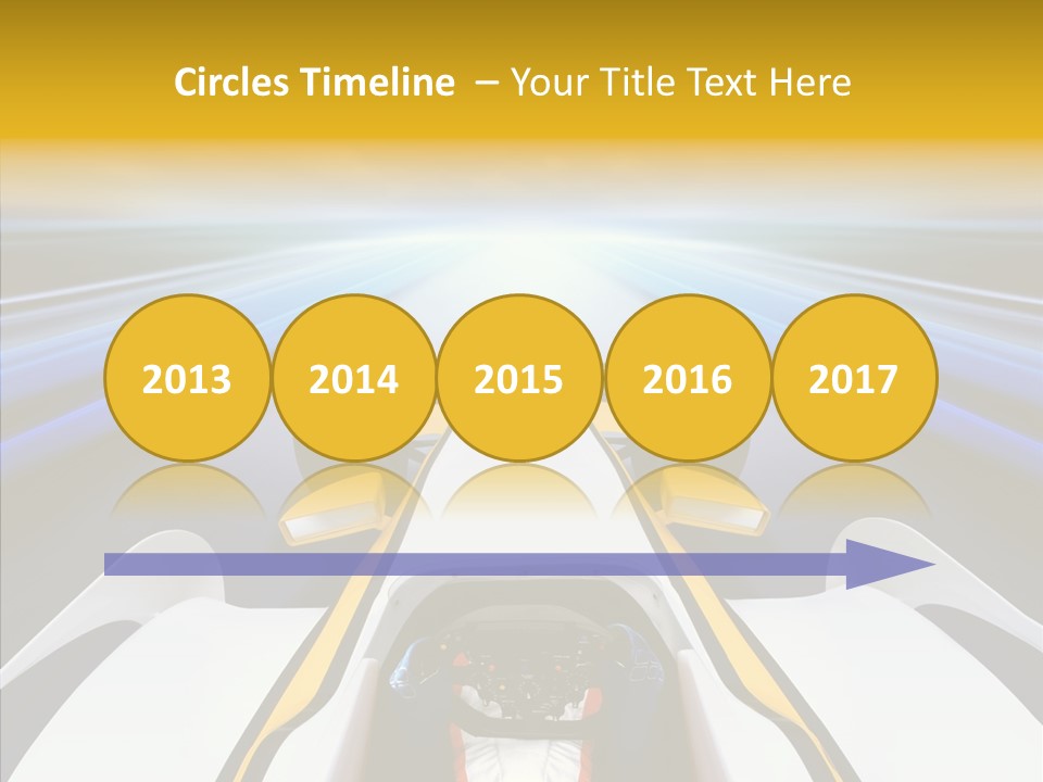 Bolide Fire Ball Stripped PowerPoint Template