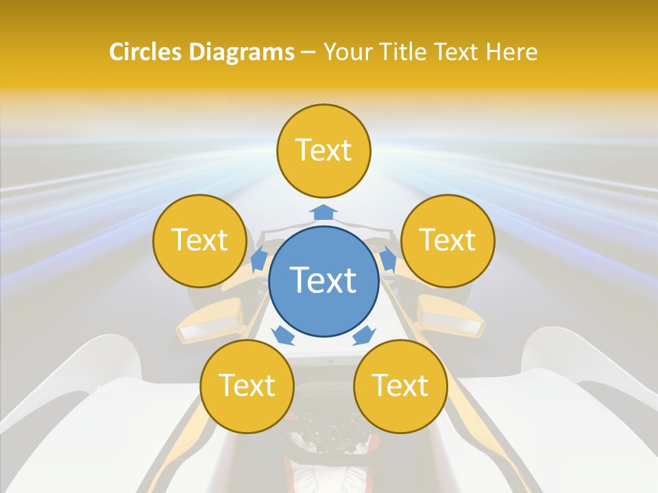 Bolide Fire Ball Stripped PowerPoint Template