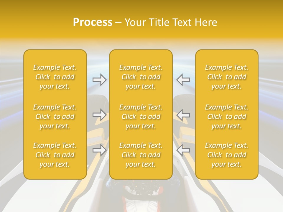 Bolide Fire Ball Stripped PowerPoint Template