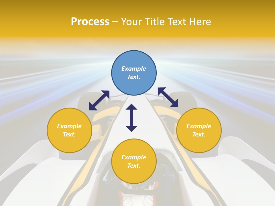 Bolide Fire Ball Stripped PowerPoint Template