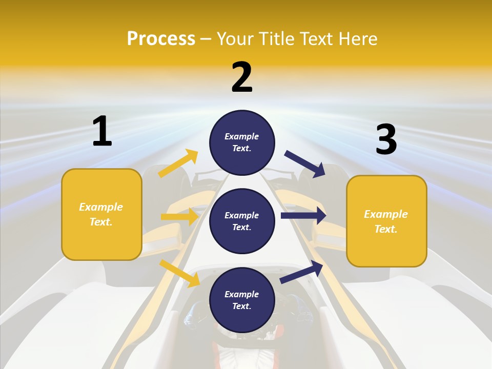 Bolide Fire Ball Stripped PowerPoint Template