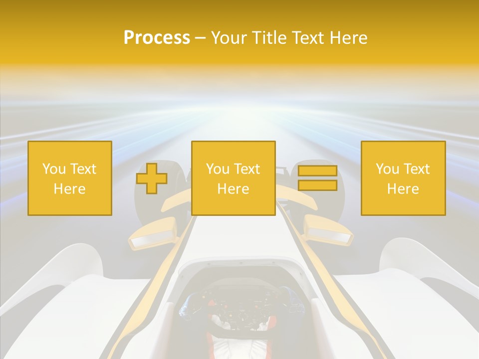 Bolide Fire Ball Stripped PowerPoint Template