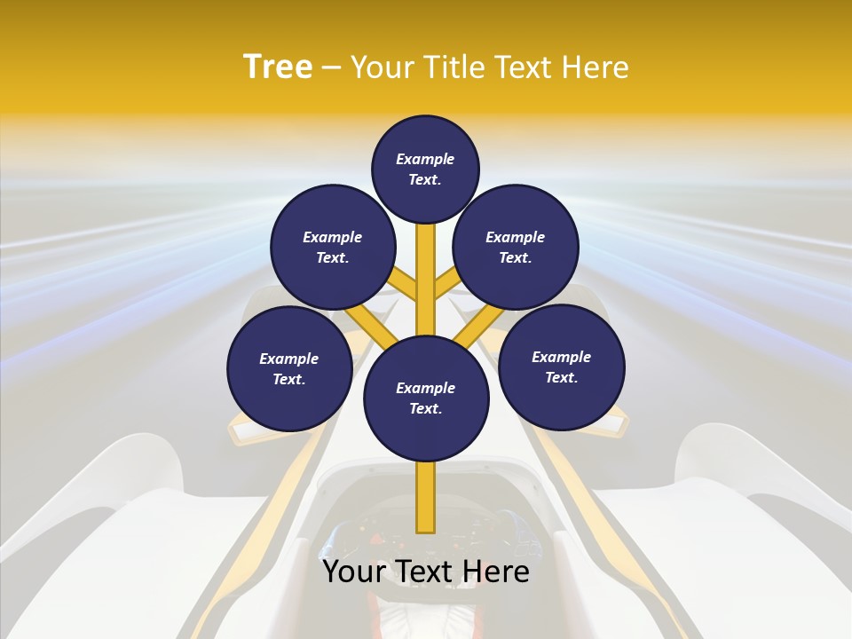 Bolide Fire Ball Stripped PowerPoint Template