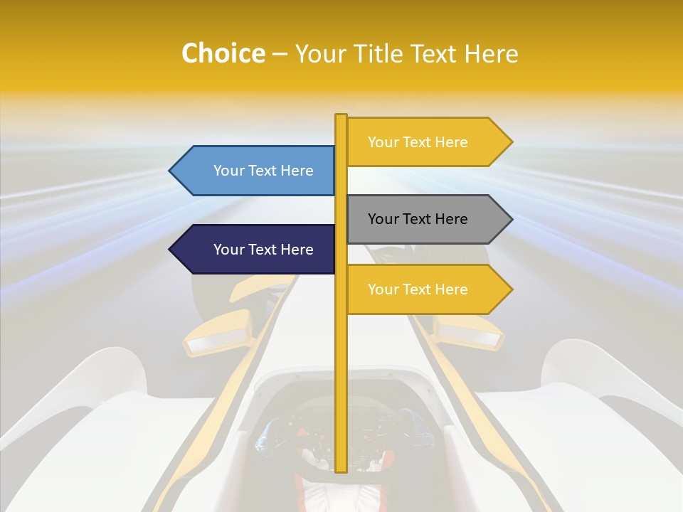 Bolide Fire Ball Stripped PowerPoint Template