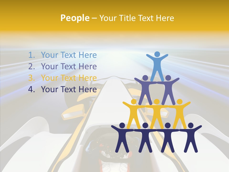 Bolide Fire Ball Stripped PowerPoint Template