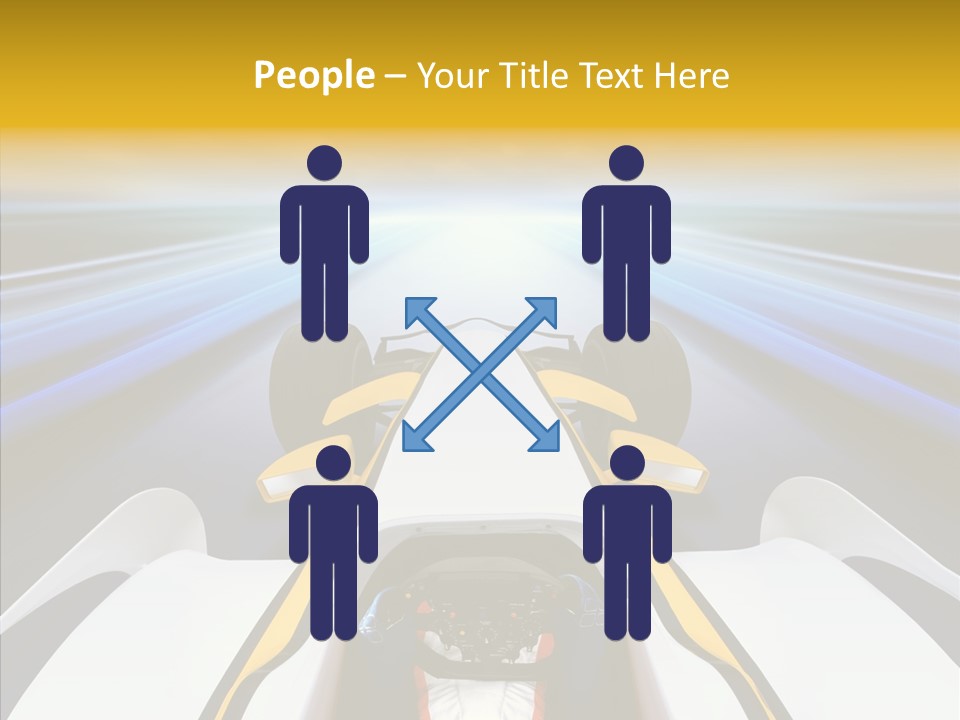 Bolide Fire Ball Stripped PowerPoint Template