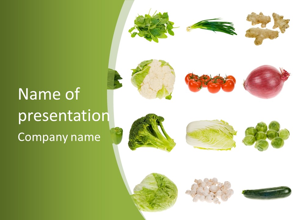 Collection Onion Group PowerPoint Template