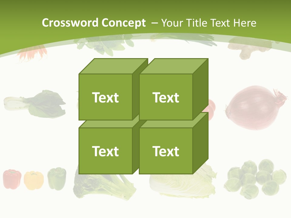 Collection Onion Group PowerPoint Template
