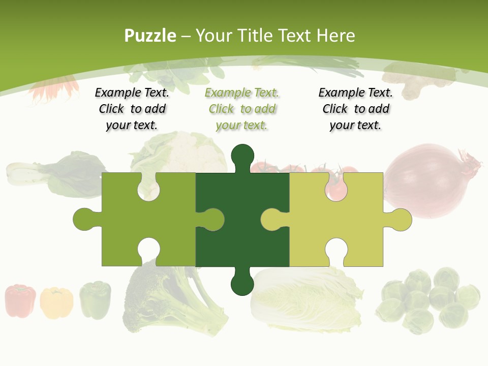 Collection Onion Group PowerPoint Template