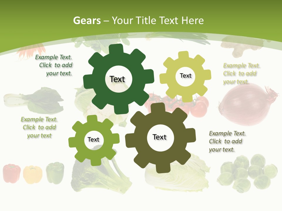 Collection Onion Group PowerPoint Template