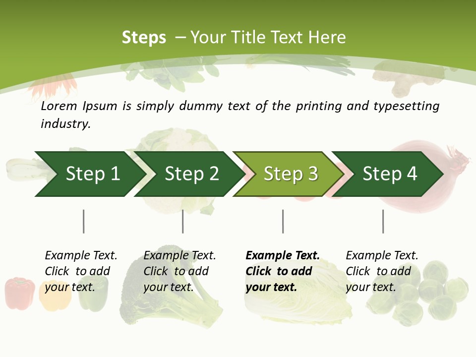 Collection Onion Group PowerPoint Template