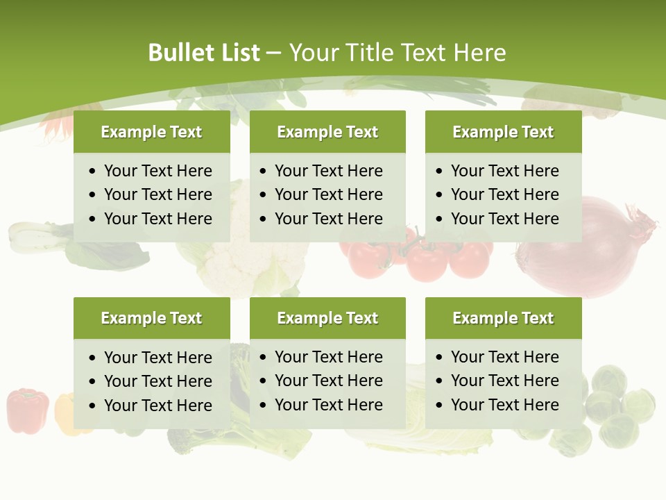 Collection Onion Group PowerPoint Template