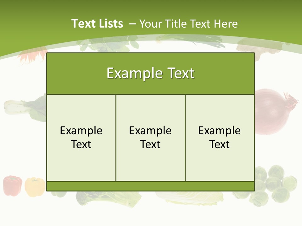 Collection Onion Group PowerPoint Template