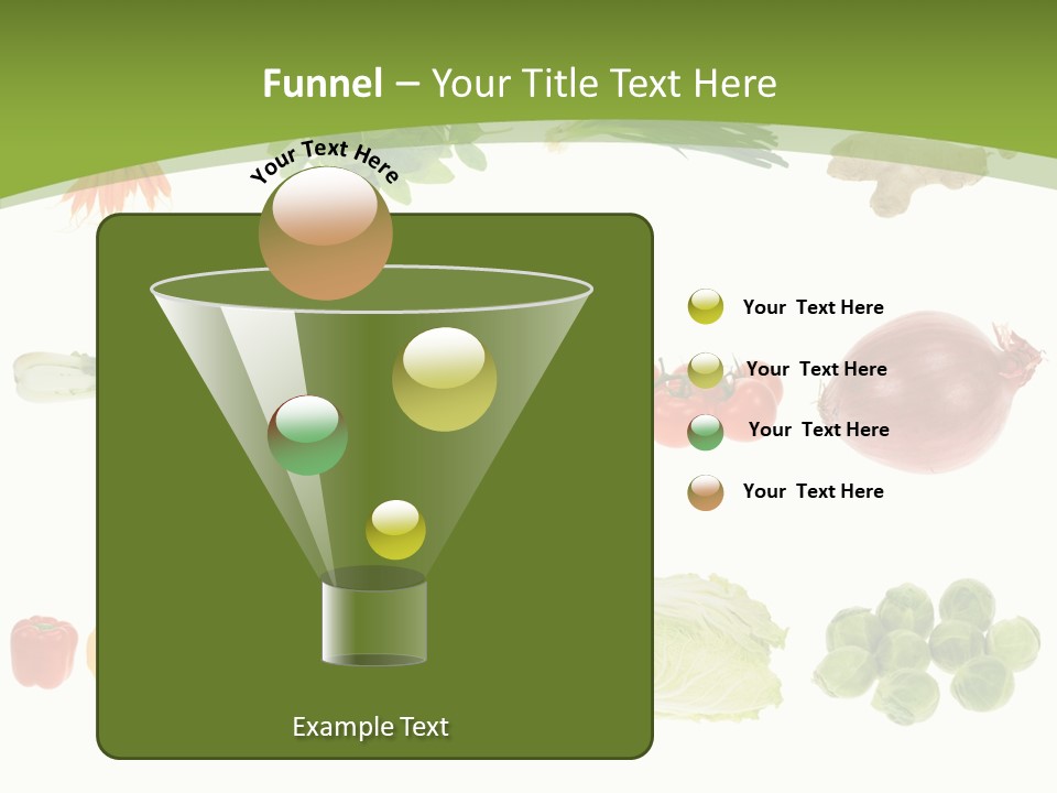 Collection Onion Group PowerPoint Template