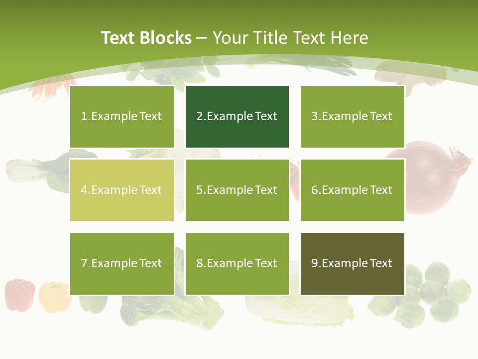 Collection Onion Group PowerPoint Template