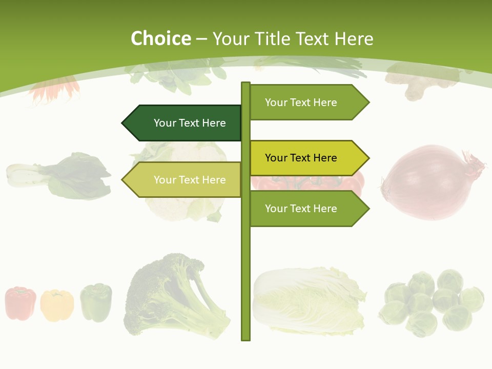 Collection Onion Group PowerPoint Template