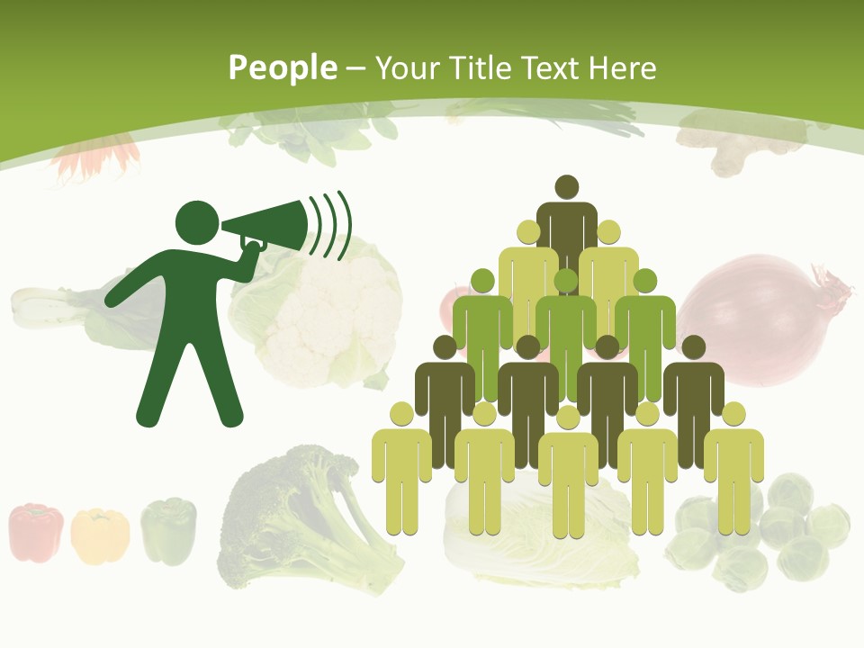 Collection Onion Group PowerPoint Template