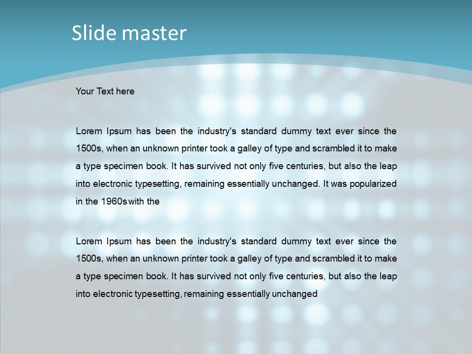 Background Colourful Digital PowerPoint Template