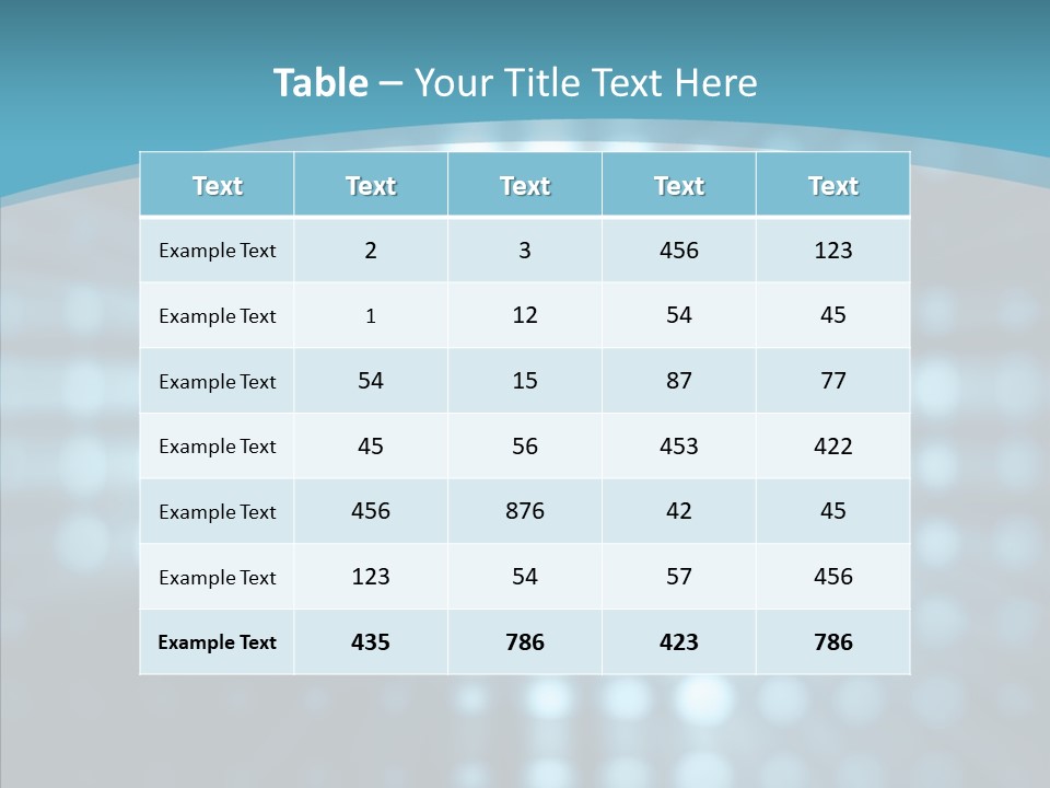 Background Colourful Digital PowerPoint Template