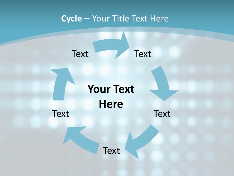 Background Colourful Digital PowerPoint Template