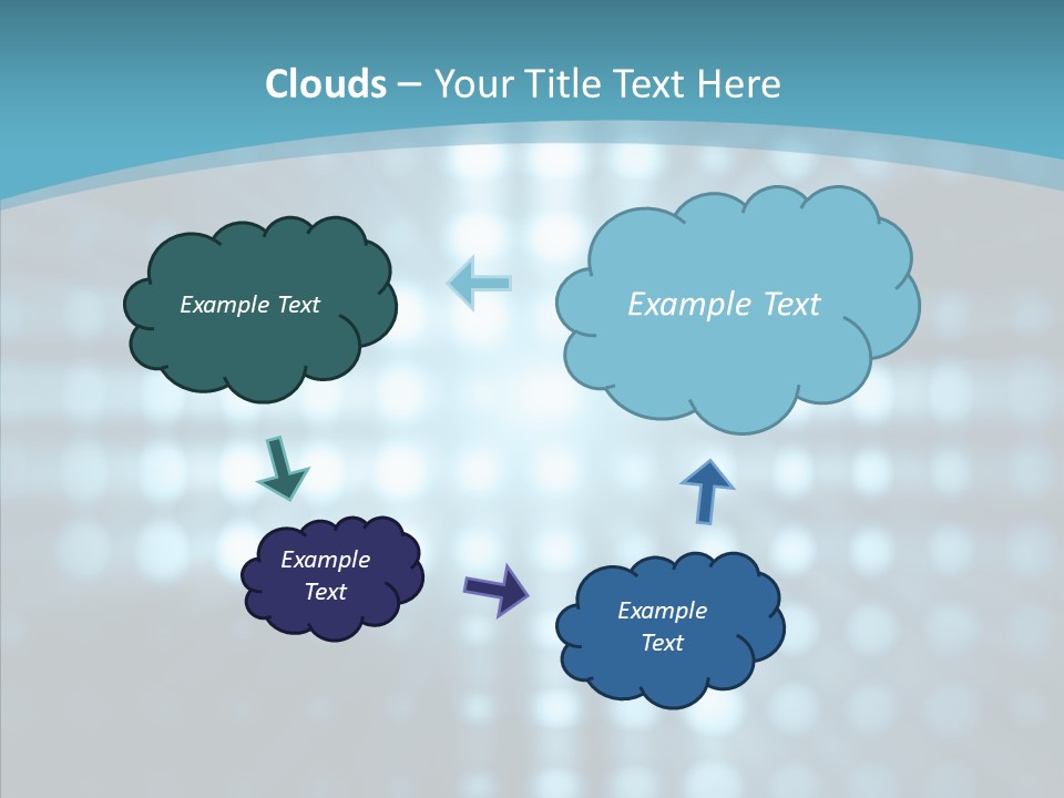 Background Colourful Digital PowerPoint Template