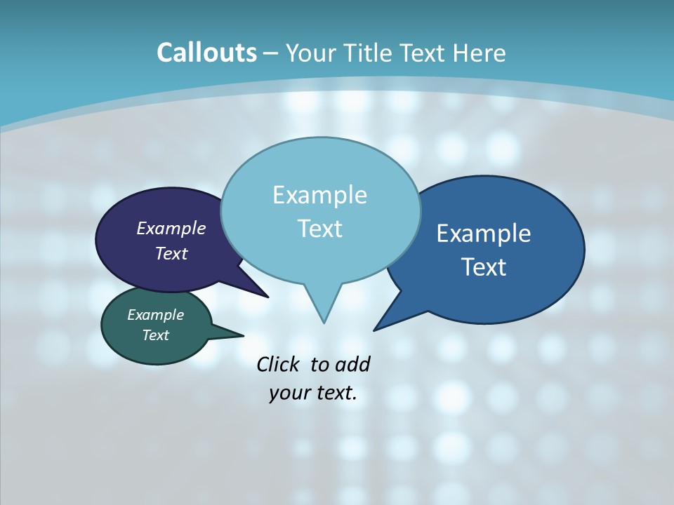 Background Colourful Digital PowerPoint Template