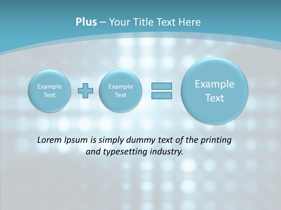 Background Colourful Digital PowerPoint Template