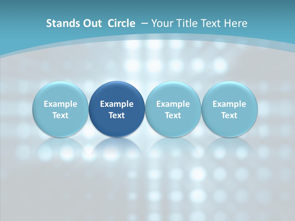 Background Colourful Digital PowerPoint Template