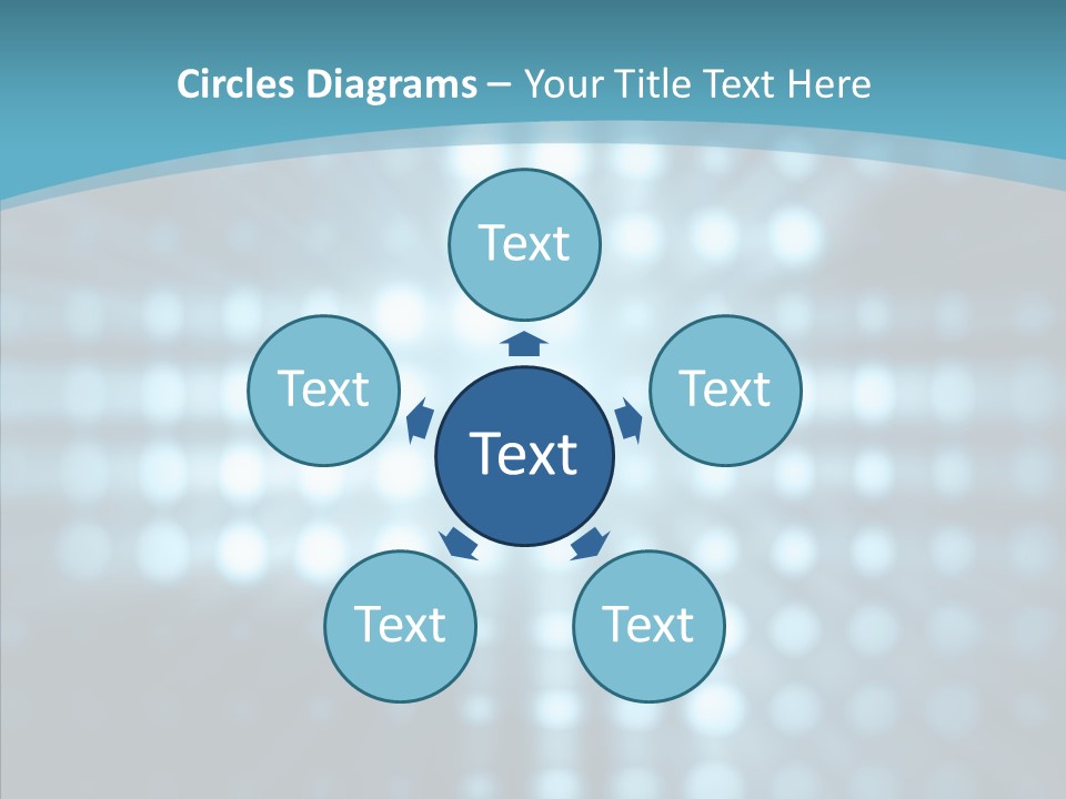 Background Colourful Digital PowerPoint Template