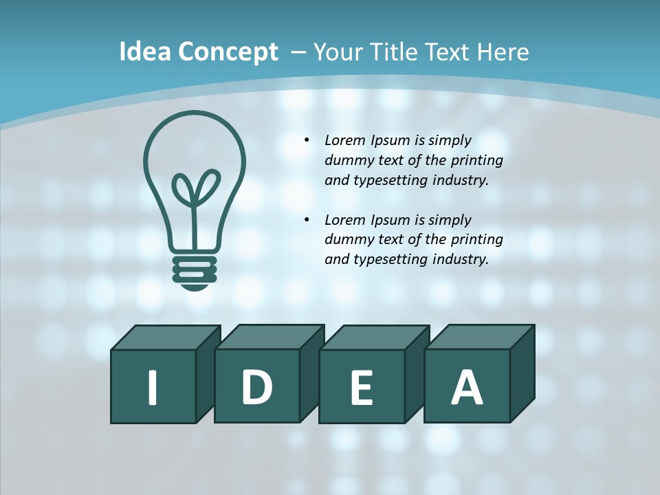 Background Colourful Digital PowerPoint Template