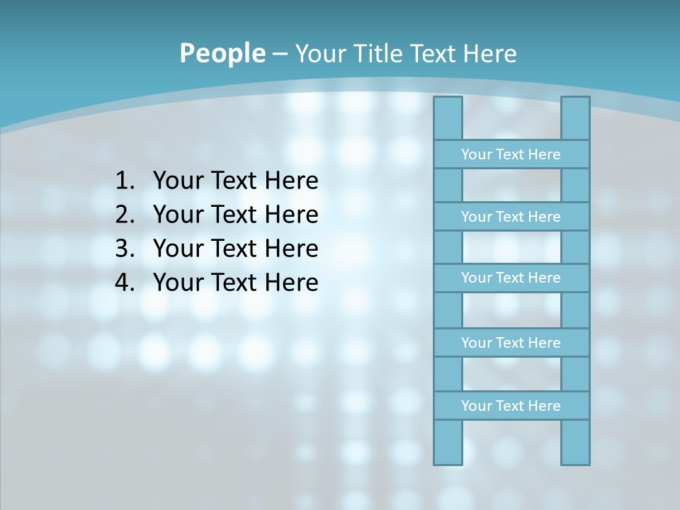 Background Colourful Digital PowerPoint Template