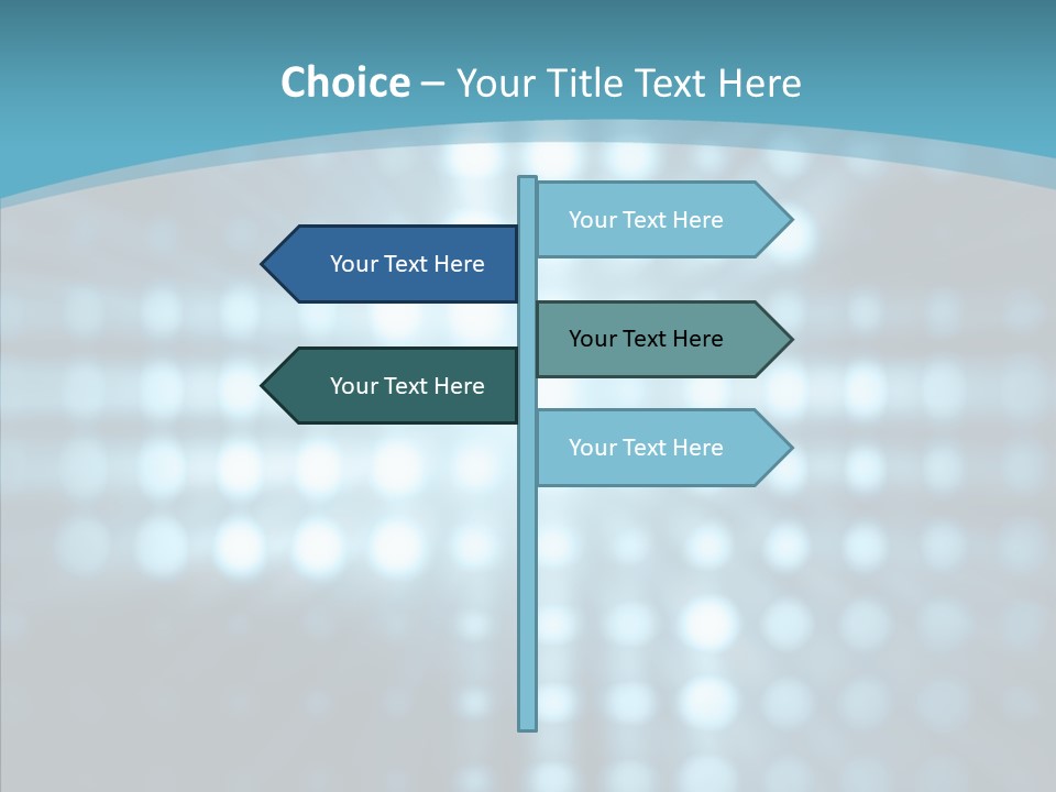 Background Colourful Digital PowerPoint Template