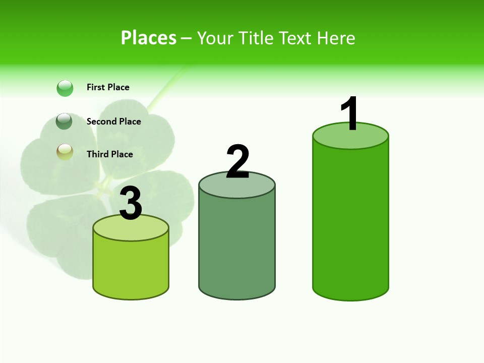 Traditional Luck Leafed PowerPoint Template