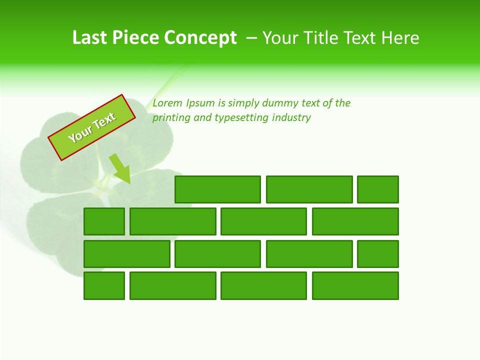 Traditional Luck Leafed PowerPoint Template