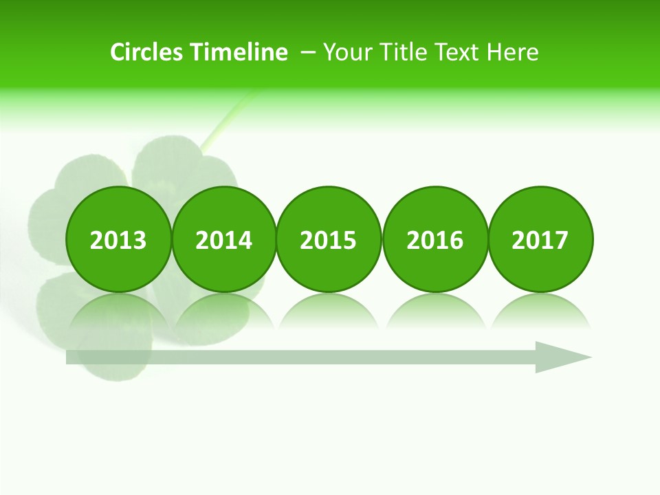 Traditional Luck Leafed PowerPoint Template