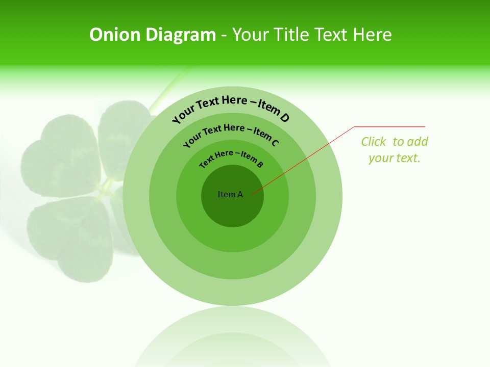 Traditional Luck Leafed PowerPoint Template