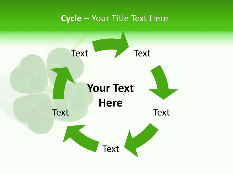 Traditional Luck Leafed PowerPoint Template