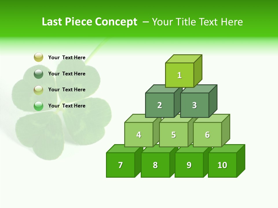 Traditional Luck Leafed PowerPoint Template