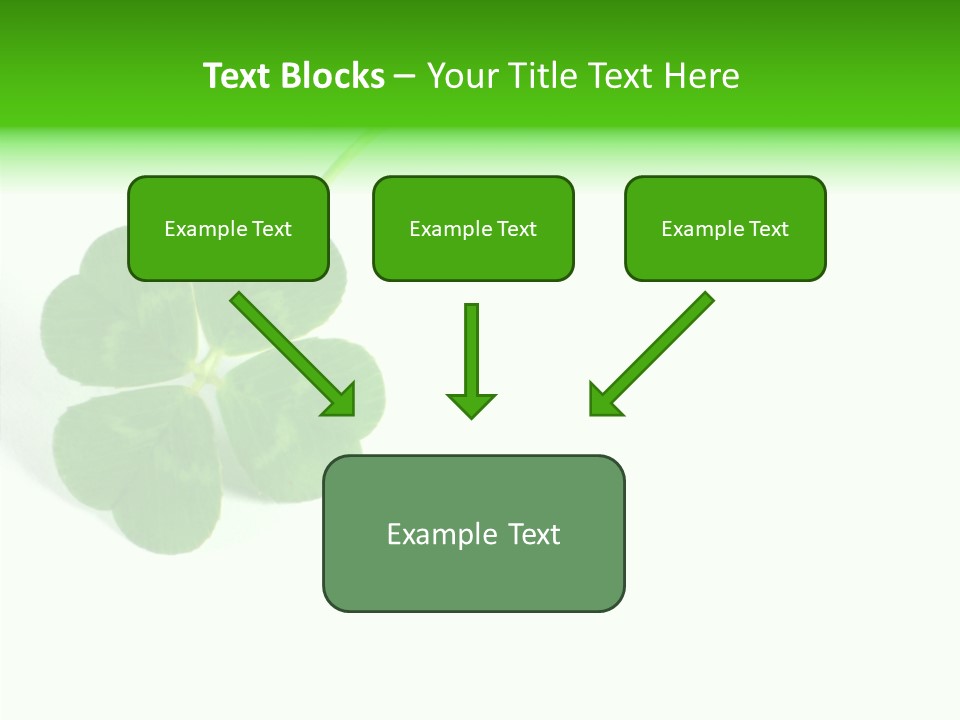 Traditional Luck Leafed PowerPoint Template