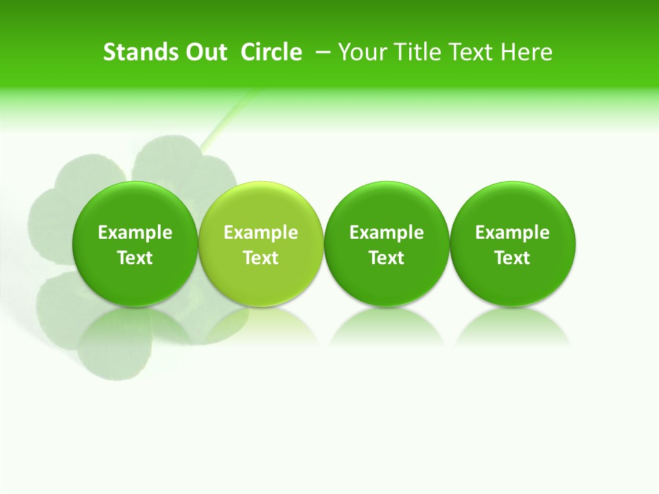 Traditional Luck Leafed PowerPoint Template
