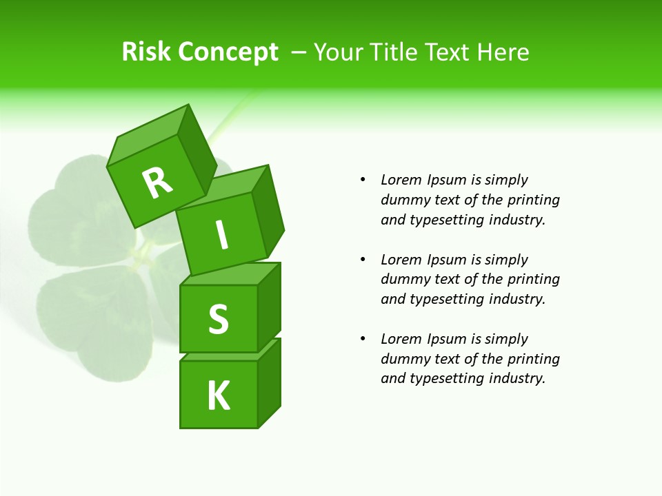 Traditional Luck Leafed PowerPoint Template
