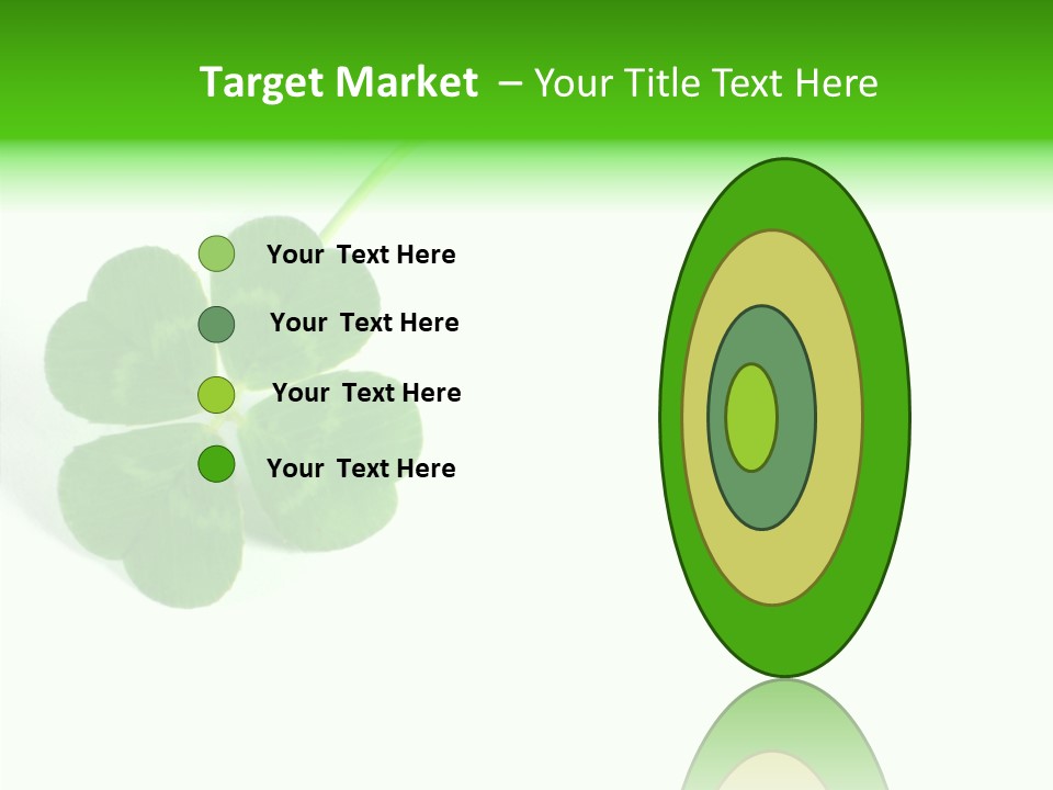 Traditional Luck Leafed PowerPoint Template