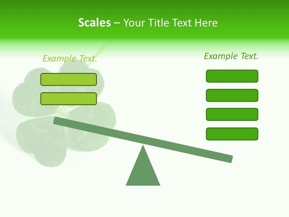 Traditional Luck Leafed PowerPoint Template