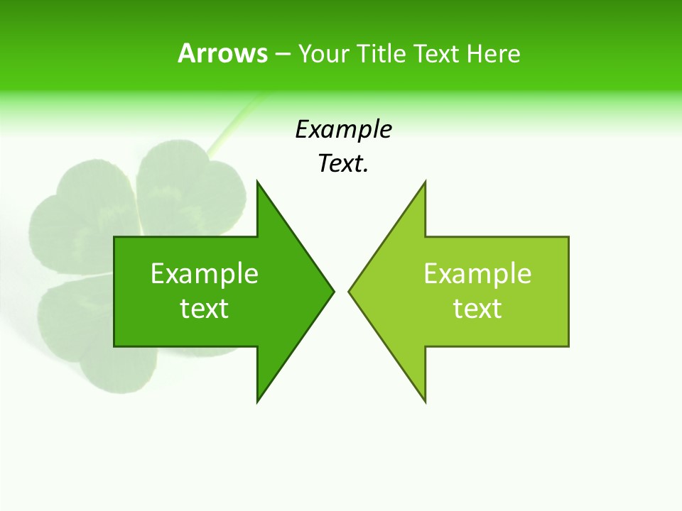 Traditional Luck Leafed PowerPoint Template